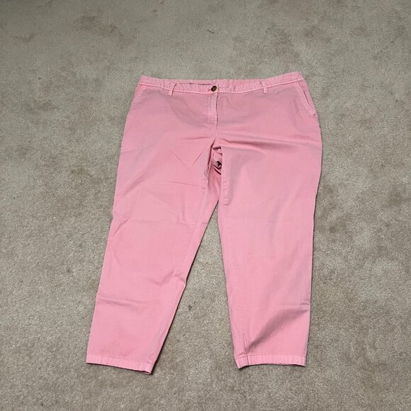 Talbots Girlfriend Chino crops 18W - Picture 3 of 6